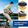 WILD HEART Airtight Waterproof Waist Bag Luya Bag 3D Dimension Shape Case 3.6L TPU Material for Outdoor Kayaking, Rafting, Boating, Swimming, Camping, Hiking, Beach, Fishing (Grey)(Grey)