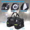 WILD HEART Dry Motorcycle Tail bag 70L/50L With Rope Straps and Inner Pocket Waterproof PVC 500D for Travel,Motorcycle and so on(black)