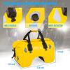WILD HEART Dry Motorcycle Tail bag 70L/50L With Rope Straps and Inner Pocket Waterproof PVC 500D for Travel,Motorcycle and so on(yellow)