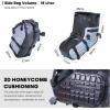 WILD HEART Motorcycle Side Saddlebags 36L (18L*2) Waterproof Pannier Bag Trunk Motorcycle Accessory(36L Grey)