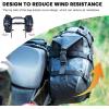 WILD HEART Motorcycle Side Saddlebags 36L (18L*2) Waterproof Pannier Bag Trunk Motorcycle Accessory(50L Black)
