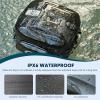 WILD HEART Motorcycle Tail Bag Hard Shell with Expandable Capacity 24L-34L Waterproof Wear-Resistant Hold Helmet Rear Seat Bag