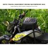 WILD HEART Motorcycle Tail Bag/Tank Bag Waterproof Multifunctional Rear Seat Luggage Saddle Bags For motorbike (Rope Black)(Rope Black)