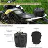 WILD HEART Motorcycle Tail Bag/Tank Bag Waterproof Multifunctional Rear Seat Luggage Saddle Bags For motorbike (Rope Black)(Rope Black)