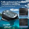 WILD HEART Motorcycle Tank Bag is Compatible with Most Motorcycle Outdoor Riding Accessories (Clear Black)(Clear Black)
