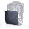 WILD HEART Motorcycle side bag stainless steel suspension waterproof bag Saddlebags 20L/25L waterproof Pianner Bag wear-resistant general-purpose Bike accessories (Black, 25L One Pack)(Anti-scalding sheet on the back（black）)