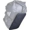 WILD HEART Motorcycle side bag stainless steel suspension waterproof bag Saddlebags 20L/25L waterproof Pianner Bag wear-resistant general-purpose Bike accessories (Black, 25L One Pack)(Bottom anti-scalding sheet（black))
