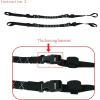 WILD HEART Quick install and remove straps 4+2 heavy duty straps (black straps)