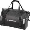WILD HEART Waterproof Bag 55L 66L 77L Motorcycle Dry Duffel Bag for Travel,Motorcycling, Cycling,Hiking,Camping (55L, Grey)(Black)