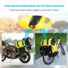WILD HEART Waterproof Bag Duffel Bag 20L 30L 40L with Welded Seams Shoulder Straps, Mesh Pocket for Kayaking, Camping, Boating,Bicycle,Motorcycle(Yellow)