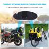 WILD HEART Waterproof Bag Duffel Bag 20L 30L 40L with Welded Seams Shoulder Straps, Mesh Pocket for Kayaking, Camping, Boating,Bicycle,Motorcycle(black)