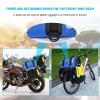 WILD HEART Waterproof Bag Duffel Bag 20L 30L 40L with Welded Seams Shoulder Straps, Mesh Pocket for Kayaking, Camping, Boating,Bicycle,Motorcycle(blue)