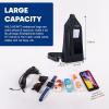 WILD HEART Waterproof Chest Sling Bag Pouch Fashion Diving Swimming Pool Beach Underwater Pouch Case Fully Waterproof Sea Fishing Diving Large Capacity Lightweight Bag(blak)