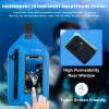 WILD HEART Waterproof Chest Sling Bag Pouch Fashion Diving Swimming Pool Beach Underwater Pouch Case Fully Waterproof Sea Fishing Diving Large Capacity Lightweight Bag(blue)