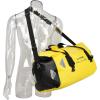 WILD HEART Waterproof Motorcycle Duffel Bag PVC500D Double-bottom With Rope Straps and Inner Pocket 40L 66L 100L for Kayaking, Camping, Boating,Motorcycle(66L Yellow)