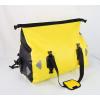 WILD HEART Waterproof Motorcycle Duffel Bag PVC500D Double-bottom With Rope Straps and Inner Pocket 40L 66L 100L for Kayaking, Camping, Boating,Motorcycle(66L Yellow without double bottom)