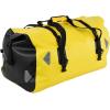 WILD HEART Waterproof Motorcycle Duffel Bag PVC500D Double-bottom With Rope Straps and Inner Pocket 40L 66L 100L for Kayaking, Camping, Boating,Motorcycle(100L Yellow without double bottom)
