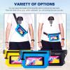 WILD HEART Waterproof Waist Bag IPX8 with Adjustable Waist belt Screen Touchable Dry Bag Double Inner Pocket for Swimming Diving Floating Rafting Boating(blue)
