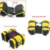 WILD HEART Waterproof bag Motorcycle saddlebag 50L Tank bag Motor Side bag(Black)