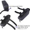 Wild Hert Bike Top Tube Bag Bicycle Front Frame Bag Waterproof Bike Pouch Pack Bike Phone Bag Cycling Accessories Pouch for Mountain Road Bike(Black)