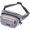 WILD HEART Airtight Waterproof Waist Bag Luya Bag 3D Dimension Shape Case 3.6L TPU Material for Outdoor Kayaking, Rafting, Boating, Swimming, Camping, Hiking, Beach, Fishing (Grey)(Grey)