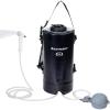 WILD HEART Camping Shower 22L/ 12L Portable Shower for Camping with Pressure Foot Pump and Hose – Solar Shower Bag Backpack for Camping, Road Trip & Outdoor Use(12 Black)