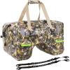 WILD HEART Dry Motorcycle Tail bag 70L/50L With Rope Straps and Inner Pocket Waterproof PVC 500D for Travel,Motorcycle and so on(70L leaves)