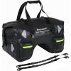 WILD HEART Dry Motorcycle Tail bag 70L/50L With Rope Straps and Inner Pocket Waterproof PVC 500D for Travel,Motorcycle and so on(black)