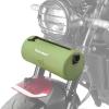 WILD HEART Motorcycle Handlebar Bag Motorcycle Small Bag Side Bag Waterproof with Shoulder Strap Compatible with Mini Bike Travel UTV/ATV (Black)(olive green)
