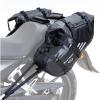 WILD HEART Motorcycle Side Saddlebags 36L (18L*2) Waterproof Pannier Bag Trunk Motorcycle Accessory(36L Black TPU)
