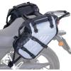WILD HEART Motorcycle Side Saddlebags 36L (18L*2) Waterproof Pannier Bag Trunk Motorcycle Accessory(36L Grey)