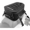 WILD HEART Motorcycle Tail Bag/Tank Bag Waterproof Multifunctional Rear Seat Luggage Saddle Bags For motorbike (Rope Black)(Rope Black)
