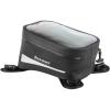 WILD HEART Motorcycle Tank Bag is Compatible with Most Motorcycle Outdoor Riding Accessories (Clear Black)(Clear Black)