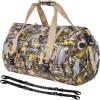 WILD HEART Waterproof Motorcycle Duffel Bag PVC500D Double-bottom With Rope Straps and Inner Pocket 40L 66L 100L for Kayaking, Camping, Boating,Motorcycle(40L Autumn Leaves)