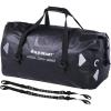 WILD HEART Waterproof Motorcycle Duffel Bag PVC500D Double-bottom With Rope Straps and Inner Pocket 40L 66L 100L for Kayaking, Camping, Boating,Motorcycle(100L Black)