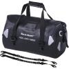 WILD HEART Waterproof Motorcycle Duffel Bag PVC500D Double-bottom With Rope Straps and Inner Pocket 40L 66L 100L for Kayaking, Camping, Boating,Motorcycle(40L Black)